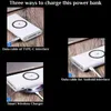 Cell Phone Power Banks 200000mAh New Wireless Power Bank Two-way Super Fast Charging Powerbank Portable Charger Type-c External Battery Pack for IPhone 2443