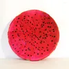 Pillow 33/40cm Design 3D Fruit Style PP Cotton Office Chair Back Sofa Throw Trending Fashion Year Decoration