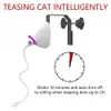 Electric Cat Toy Rope Automatisk teaser Cat String Toys Hanging Door Interactive Kitten Game Toy Random Swing Cat Catching Sticks 240326