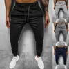 Men's Pants Drawstring Sweatpants Mid Waist Casual Sippers For Toddlers Men Workout Training Tech Track Short