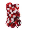 Dekorative Blumen Rose Simulationsdekor künstliche Blumenschmuck Desktop Schmuckgeschenke für Strumpfstoffe