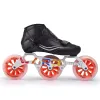 Ayakkabı 4x90mm Çocuklar Çocuk Sline Hız Paten Patinler Patines 3 4 Tekerlekler Erkek Kız Açık Hava Spor Karbon Fiber Silindir Paten Ayakkabıları