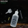 50 ml plast Rosinflaska med nålspets rengöring flytande flöde alkohololja dispenser hand flaska renare diy reparationsverktyg