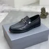 Italiaanse Spring Men schoenen Lederen heren designer kleding schoenen