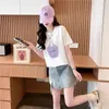 Women's T Shirts Summer Age-Reducing Super Good-Looking Short-Sleeved T-Shirt For Women 2024 Loose Korean Style Unique And Design Top