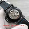 Mekanisk rörelse Luxury Watch Lumino PAM01661 Fashion Automatic Swiss varumärkesdesigners handled