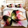 Zestawy pościeli Bohemian Butterfly Style kołdra 240x220 miękka oddychająca kołdra z poduszką sypialnią Domowa dekoracja