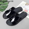 Izmiss Slippers Mens Slipper Summer Leather Luxury Sliders Genuine Men Brand Rubber Slides Fashion Beach Flat Sandals Shiny Slipp Have Logo