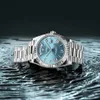 CADISEN C8185 ICEBLUE Dial Sapphire Glass Watches Men Japan MIYOTA8285 Movt Men's Watch Mechanical Automatic Diver Clock 240327