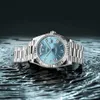 Cadisen C8185 Iceblue Dial Sapphire Glass Watches Men Japan Miyota8285 Movt Men's Watch Mechanical Automatic Diver Clock 240327