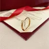 Rings Designer ringen voor vrouw nagelringontwerper Love Rings For Man Classic 18K Gold Plated Diamond Rings Fashion Jewelry Wedding Ring