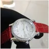 豪華なハッピーシリーズPrecision Steel -Back Inlaid English Women's Watch 874768