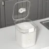 Bouteilles de rangement 5/10 kg réservoir de farine Insecte Proof Riz Boîte de riz pot de gêne épreuve d'humidité Organisateur