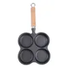 Pans Four Hole Omelette Holes Egg Cooker Non-stick Translate Frying Cast Iron Cooking Tool