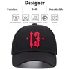 Caps de balle 2024 mode gothique gothique envergrodered hommes femme baseball chapeau décontracté soleil unisexe snapback capable