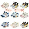 Chaussures pour enfants baskets décontractées garçons enfants enfants tendance noire ciel bleu rose chaussures blanches tailles 27-38 12vr #