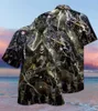 Мужские футболки 3D Shull Shirt Shoot Street Street Hawaii Лето мужские мужские короткие рукава J240402