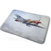 カーペットP -40 Warhawk Carpet Mat Rug Cushion Soft P40絵画と古典的な第二次世界大戦アート