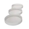 Миски 3 упаковки Большой DIY круглый силиконовый диаметр плесени 3,94 дюйма/10 см формы для литья со смолой цемент