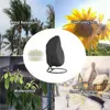 Couvre-chaise Patio Hanging Egg 210D Cover Swing Heavy Duty Swing Imperproof Anti-UV Image de poussière 91 x 79