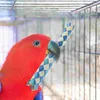 Andra fågelförsörjningar 24 st parrot gnagande flätad rör leksak födelsedagsfest gynna pinata fyllmedel finger fälla (24 pack) diy tugga gåvor fördelar