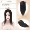 トッパーテス15x15cm女性ヘアクリップのための人間の髪