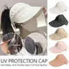 Berets Summer Femmes Breathable Air Sun Taps Visor Syer Syer Sports vides Men de golf CAPEUR SORNE SORT UV TOP TOP SOLID Protection Run Z0Q2