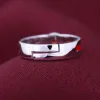 Rings Anime UchihItachi Sharingan Cosplay 925 Sterling Silver Adjustable Finger Ring For Men Jewelry Women COS Props Birthday Gifts