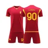 Oyal Roma Lukaku Dibala Size Adult And Children S Football Jersey Set et