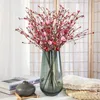 Fleurs décoratives Chzimade Love Berry Branch Festival Decoration Artificial Red Flower Bundle Home 2024 Année