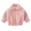 Giacche ragazze babys per bambini giacca cappotto outwear 2024 jean veet addensare inverno autunno soprabito top adolescenti per outdrens per bambini drop delive otnzu