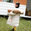 ダウンコートティーンエイジャーの女の子2024子供用冬のジャケット