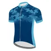 Vestes de course 2024 Cycling Men Summer Funny Bicycle Shirt Cycle Short Sleeve Mtb Jersey Road Bike Vêtements