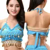 Sequined Belly Dance Bra Bra Sexy Tassel Tance Beaded Top Club Festival Festival Party Costume для Таиланда/Индии/Араб