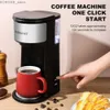 Cafetières à servir la cafetière K Cup K et la machine à café moulu 2 en 1 6 à 14 oz tailles d'infusion mini