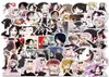 50 Stuks Gemengde Graffiti Auto Stickers Campus Jeugd Anime Voor Skateboard Laptop Helm Stickers Pad Fiets Motorfiets PS4 Notebo5736562