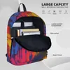 Mochila gotejeira de mochila Tiedye Mochilas meninas meninas bookbag infantil bolsas escolares desenho animado garotos mochila bolsa de ombro de viagem de grande capacidade