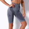 Shorts attivi Donne Yoga High Welned Fitness Fitness Leggings senza soluzione di continuità Sport Sports Train Passing Pants Sport Awear