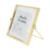 Frames Wedding Po Frame Creative Dried Flowers Stand Metal Picture Displaying Holder