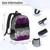 Backpack Abstract Paint Splatter Asexual Pride Flag Pattern Backpacks Teenager Bookbag Children School Bags Travel Rucksack Shoulder Bag