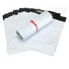 Stencils inplustop 100pcs/veel witte expresszakken waterdichte poly envelope postzakken zelfseale lijmafdichtingsvak plastic koeriertas