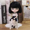 ICY DBS doll matte faceglossy face black hair nude and set joint body the gift for boy girl 240403