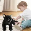 Simulation noire chat poupée jouet enfants dormir oreiller en peluche cadeau d'anniversaire pour filles garçons enfants enfant en bas âge fête d'anniversaire faveurs 240321