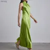 Urban Sexy Dresses Great Promotion Spring New European and American Sexy Womens Solid Color Sleeveless Dress Y240402