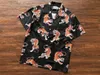 Heren Casual Shirts Wacko Maria Hawaii Beach Rapel Pocket Men Women Hoogwaardige Streetwear Tiger FL Printing Shirt Top Drop Delivery A DHWGZ