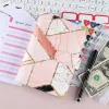 Anteckningsböcker bindemedel för anteckningsbok kontant budgetering kuvert färgglada pengar arrangör planerare marmor