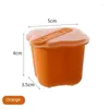 Bakning Mögel bakverk Mögel grön/gul/orange choklad mini hushåll kök tillbehör glass mögel 5 cm stor kreativ låda