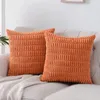 Pillow Soft Flocking Pure Sofa Decoration Plush Bedroom Living Room Model Square Cover MF803