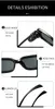 2024 Design Personality Fashion Sunglasses Hip Hop для мужчин и женщин все соответствуют тренду защиты глаз драматические творческие солнцезащитные очки