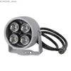 다른 CCTV 카메라 Azishn CCTV LEDS 4 어레이 IR LED ILLUMINATOR LILD IR 적외선 방수 나이트 시력 CCTV 카메라 IP 카메라 Y240403 용 채우기 조명